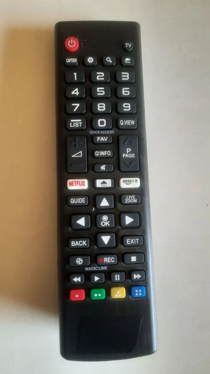 LG TV controle. 