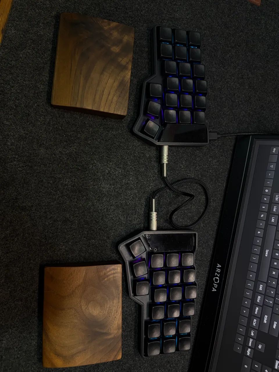 Corne Blackout - Teclado Split - Foto 5