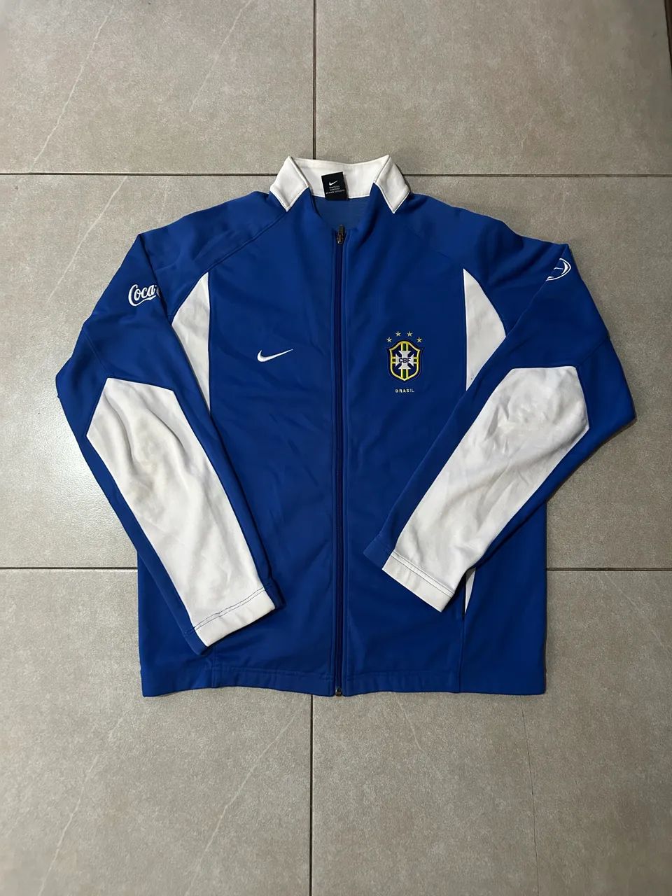 Jaqueta Nike Seleção Brasileira 2002 Modelo Raro 