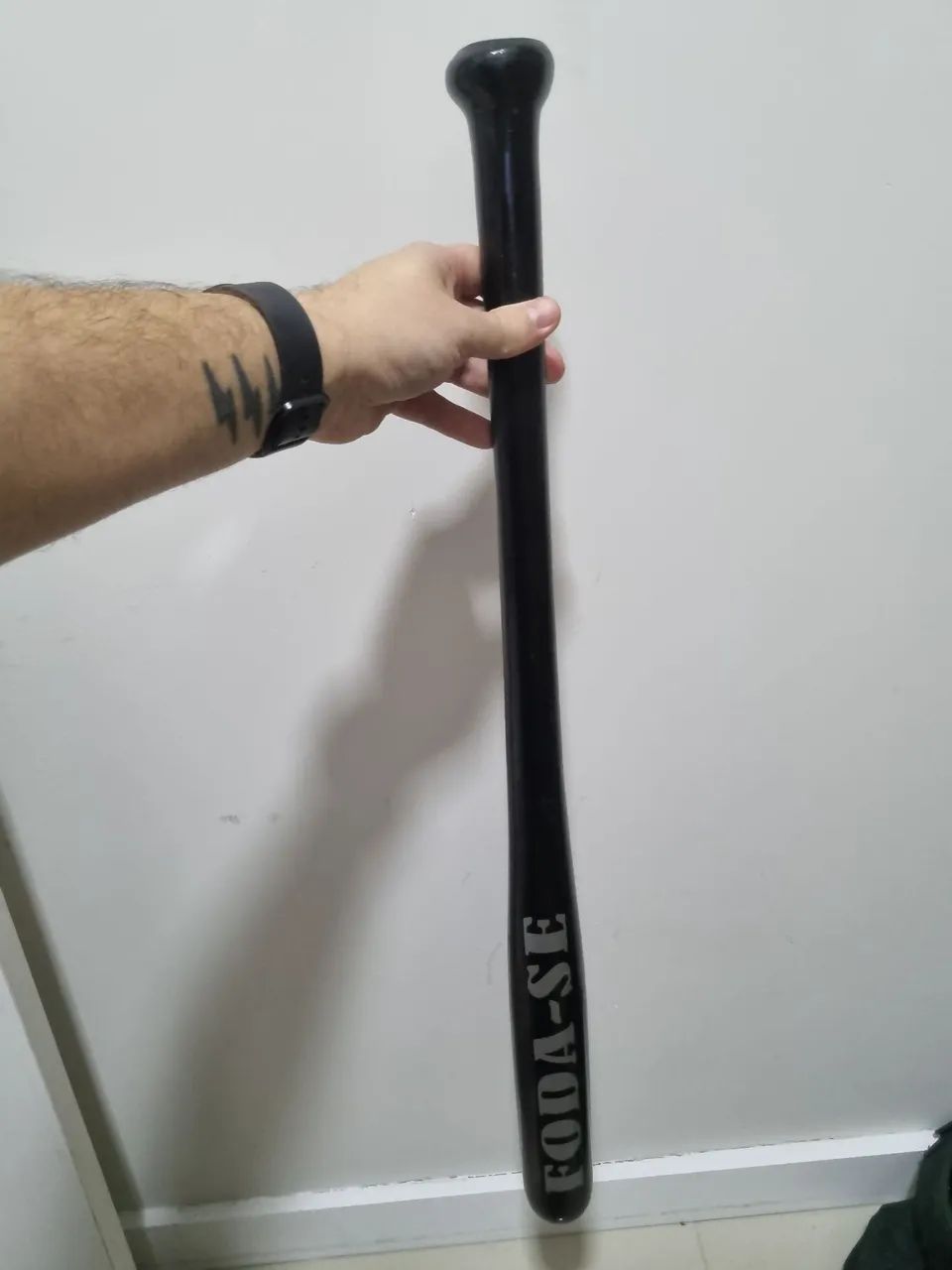 Taco de baseball preto - Foto 2