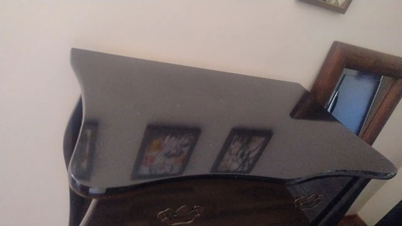 Cômoda vintage preta - Foto 3