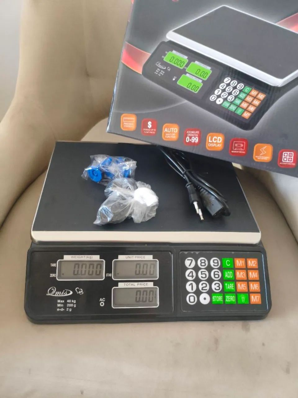 Balança 40 kg comercial/ mercado 