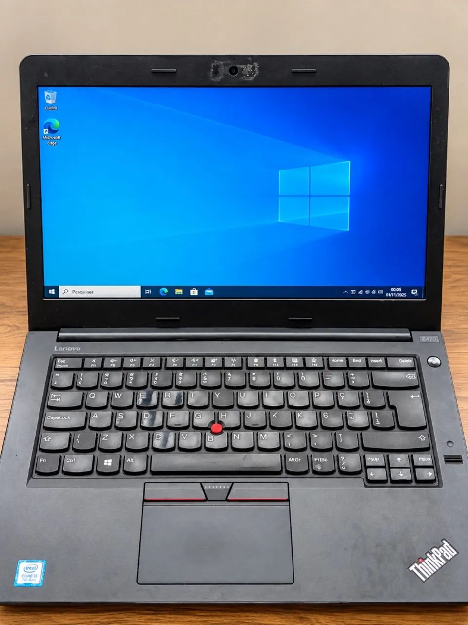 Lenovo ThinkPad E470 i5 7ª Geração 8GB SSD 256GB