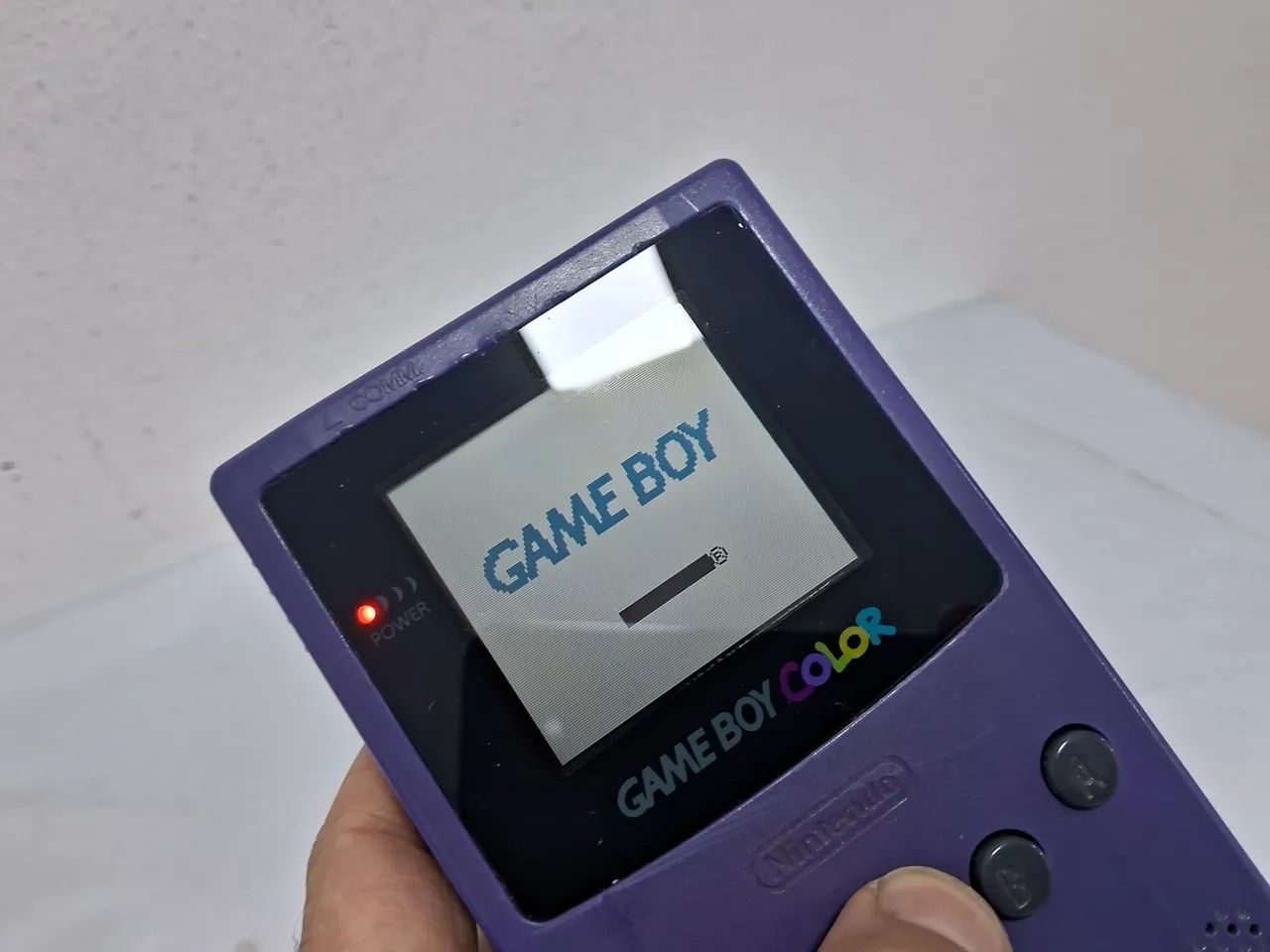 Game Boy Color roxo funcionando perfeitamente +jogo - Foto 3
