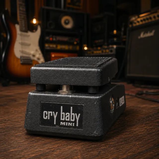 Pedal de Efeito Mini Wah Cry Baby Cbm95 Dunlop - Instrumentos