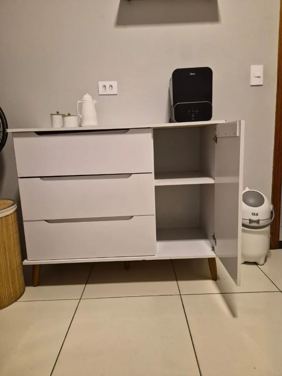 Berço e cômoda de bebe - Foto 4