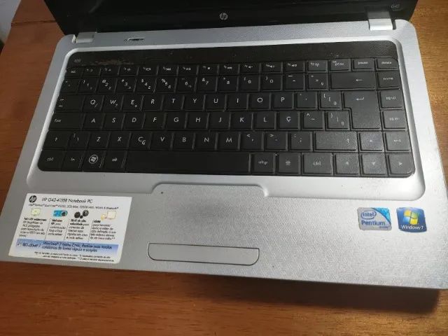 Notebook HP G42 Intel PG6200, 8GB RAM, SSD 240GB, Windows 10, Leitor de disco (USADO) - Foto 5