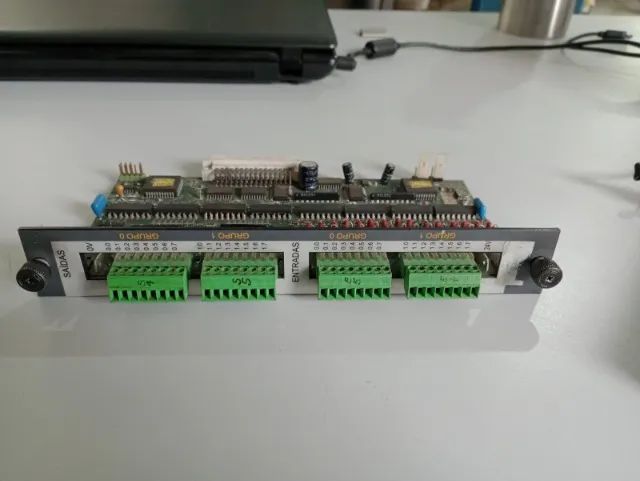 Placa Módulo I/O Entradas e Saídas CNC MCS SX570 24V - Foto 2