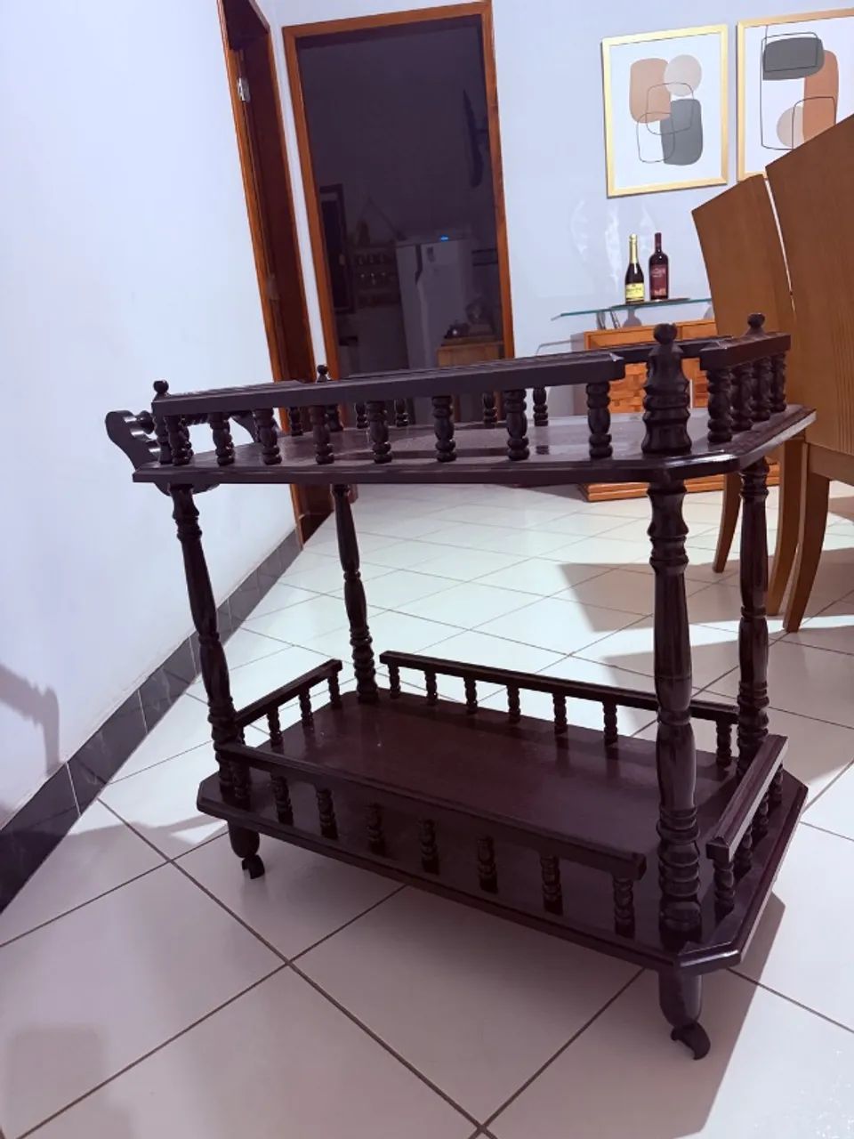 Carrinho de bebida, antigo. - Foto 2