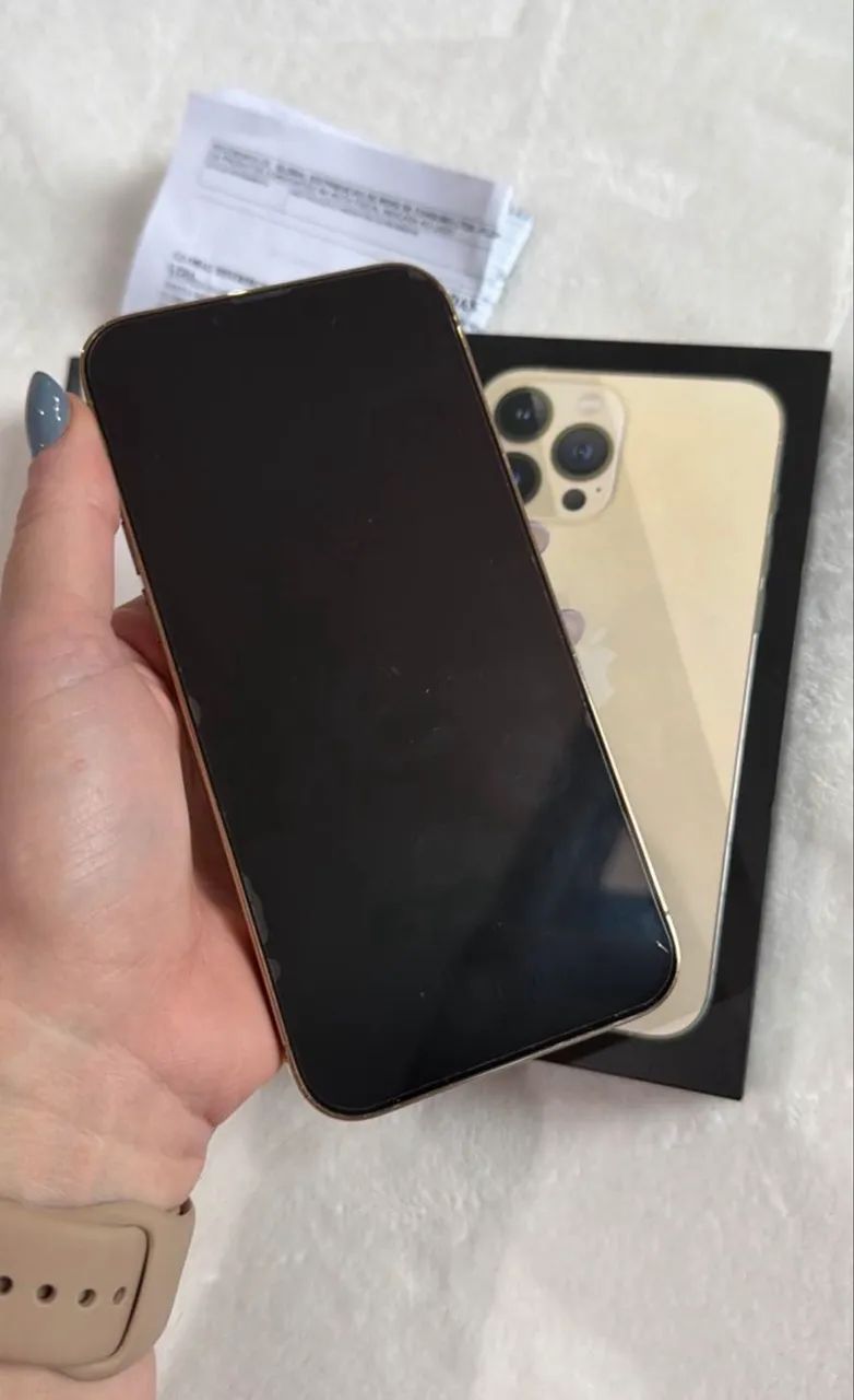 iPhone 13 Pro Max 256gb dourado 