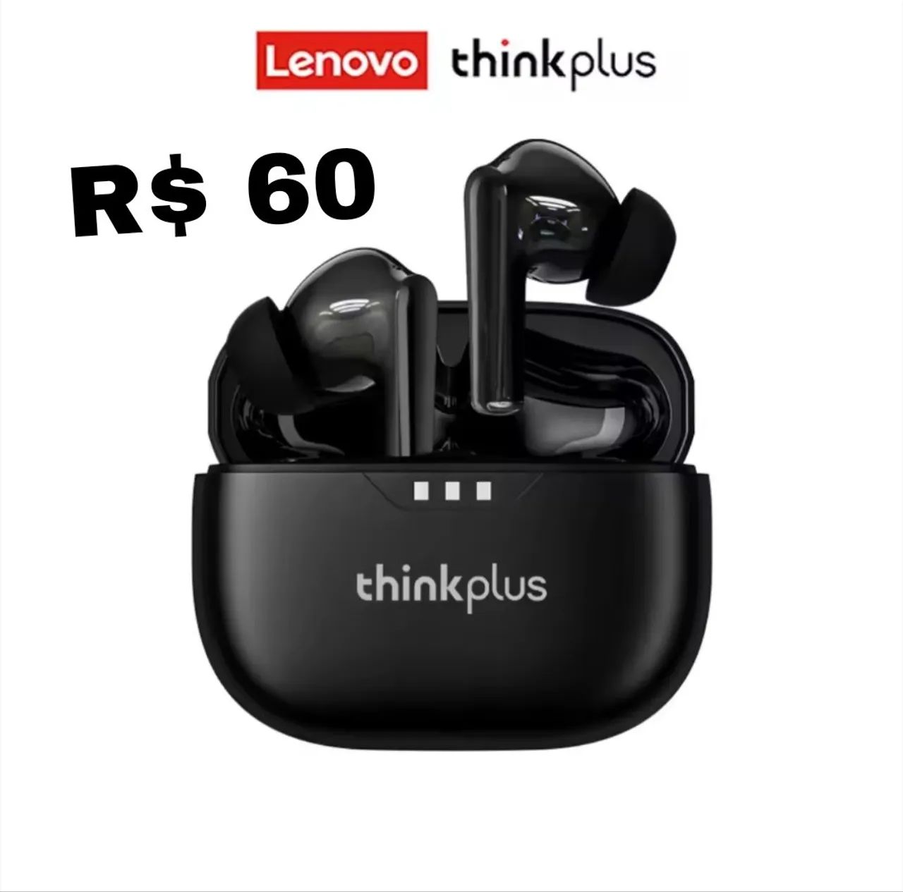 Fone bluetooth Lenovo R$ 60