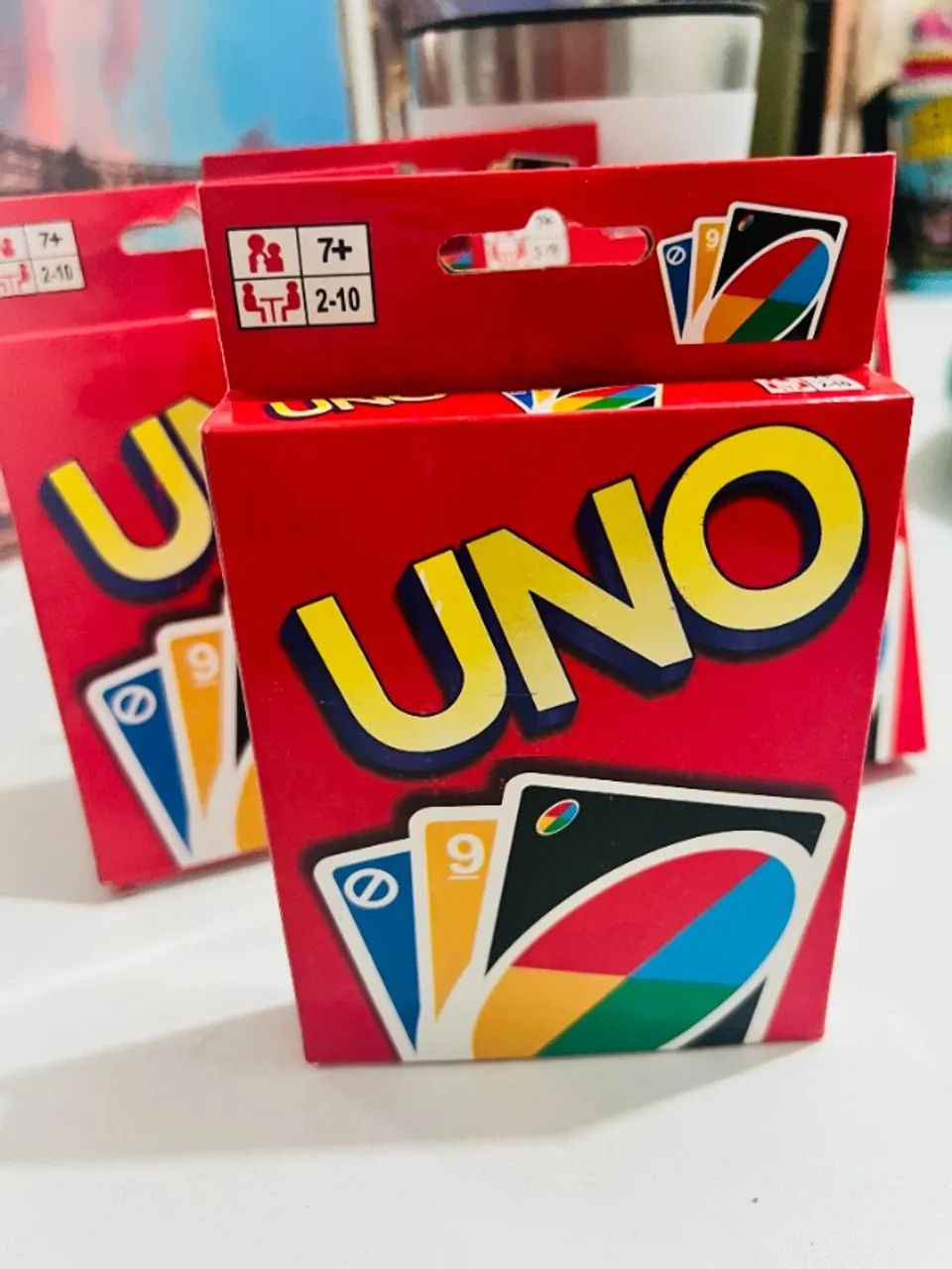 Uno - Jogos de Cartas - Edição reduzida - Foto 3