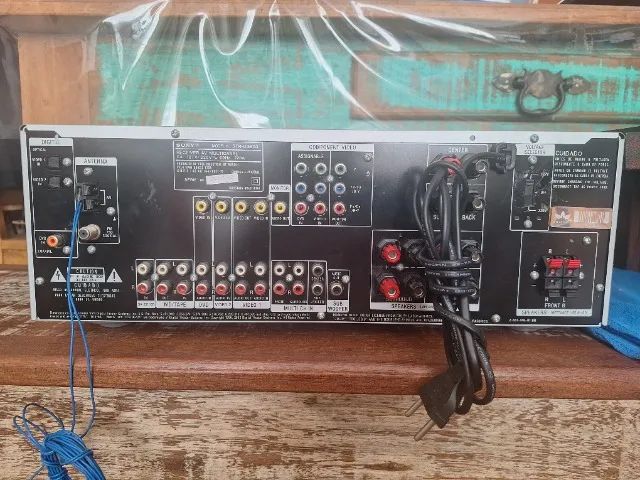 Multi channel AV receiver STR-DG500 SONY com controle remoto - Foto 6