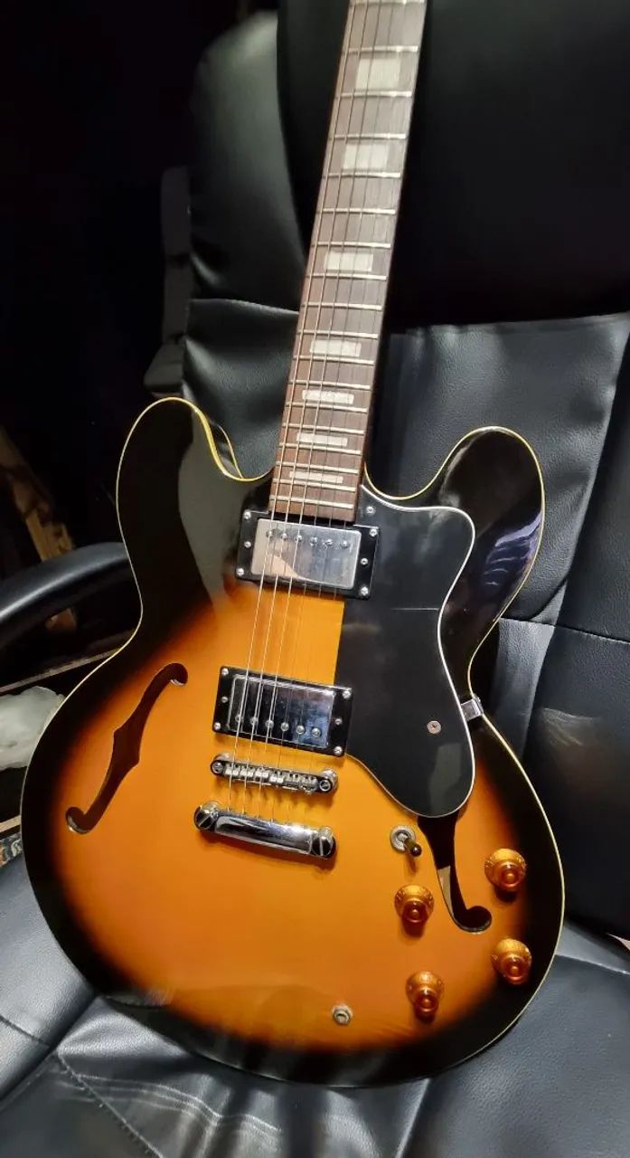 Epiphone Dot Super VS Flame Top - Instrumentos musicais - Centro