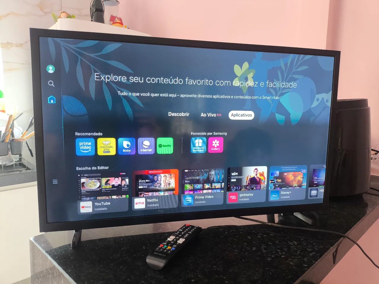 Tv Smart 32 POLEGADAS COMPLETA 4k Samsung  - Foto 3