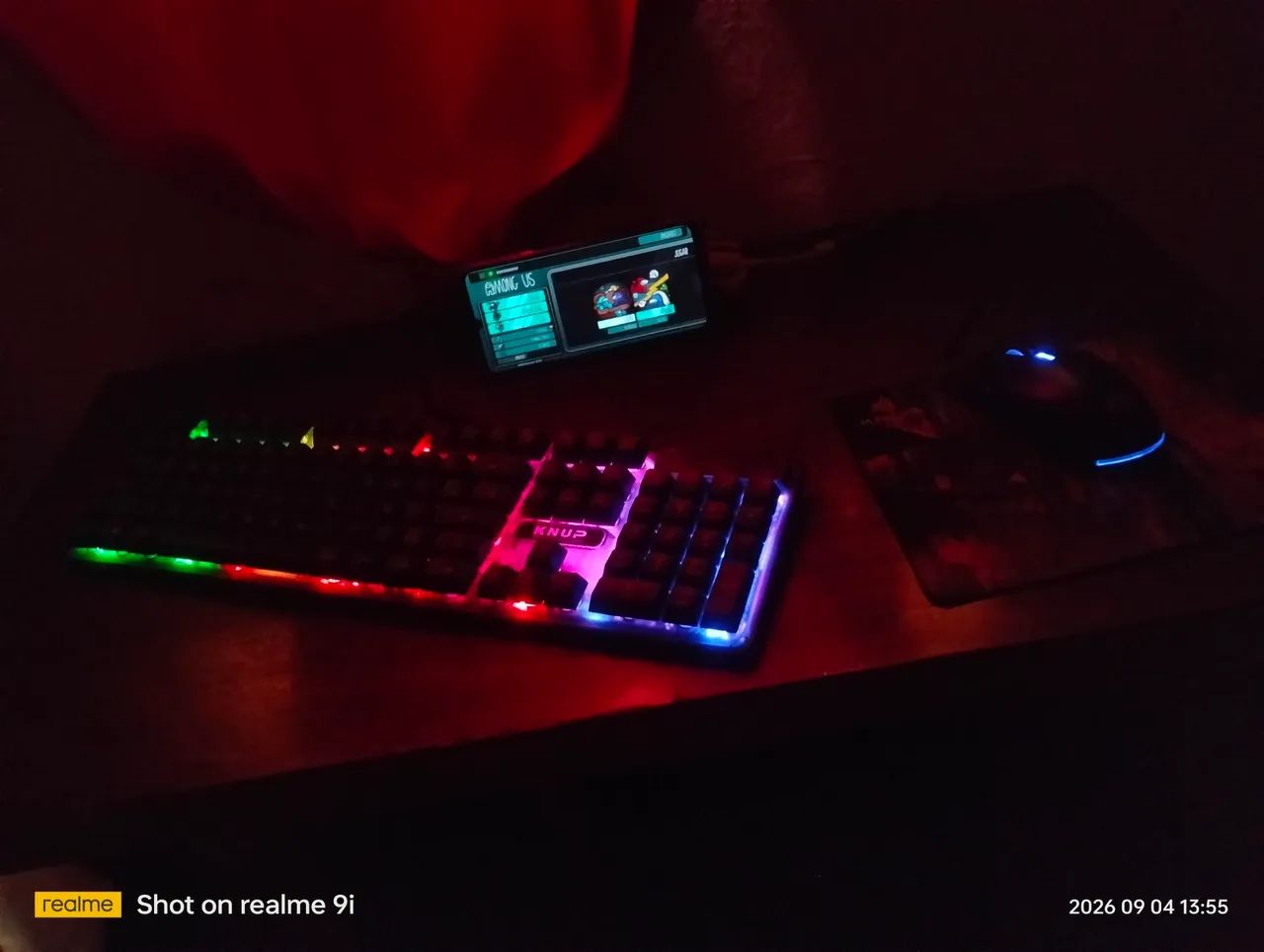 Teclado e mouse Gamer