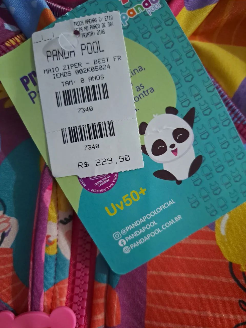 Maiô Panda Pool (NOVO) - Foto 2