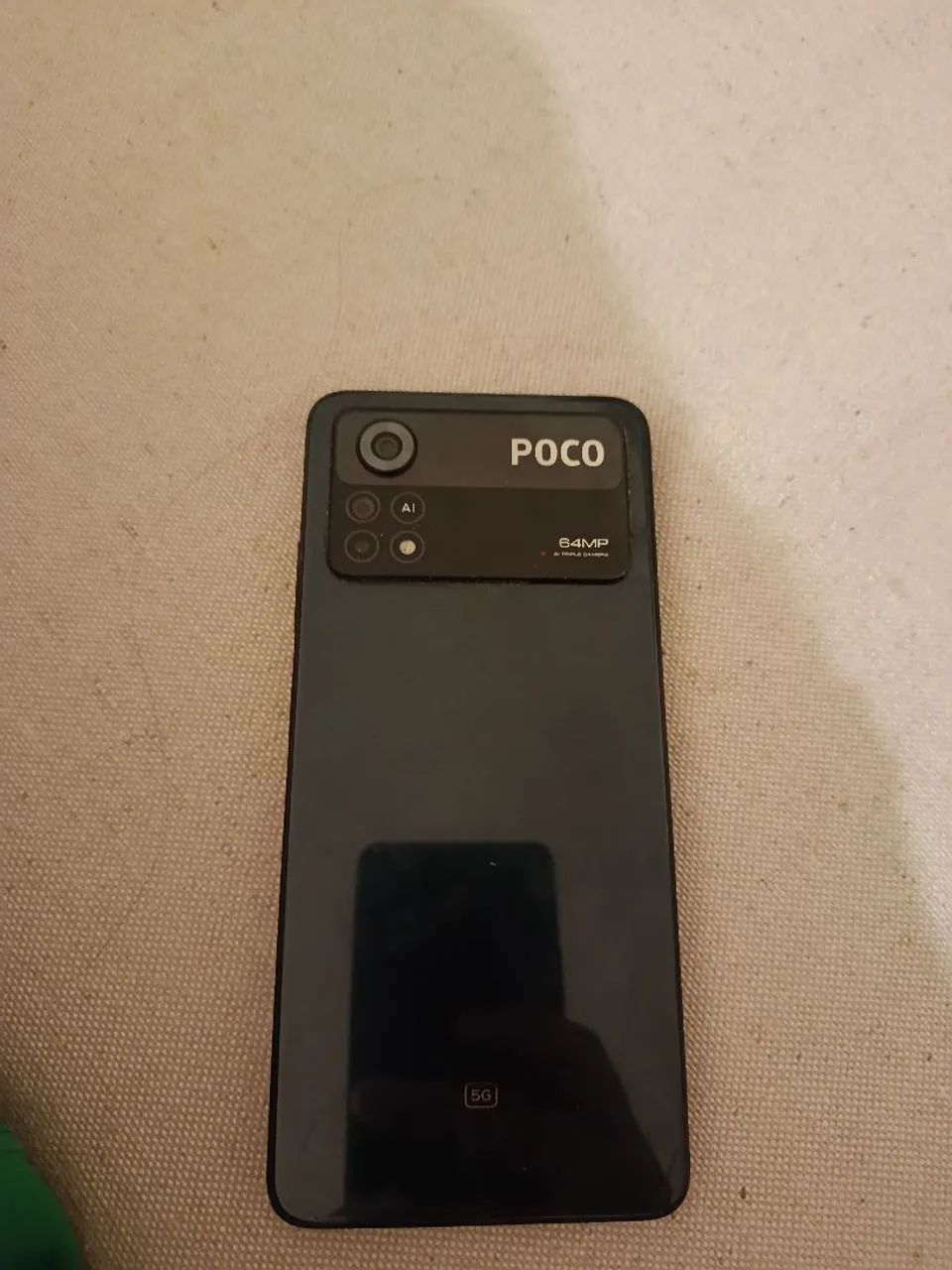 Celular Xiaomi Poco X4 pro 5G 128 GB, câmera com IA seminovo, Android 13 com carregador  - Foto 3