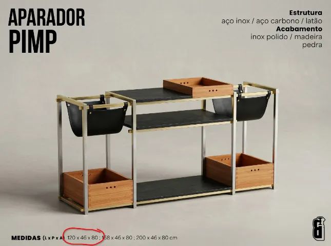 Aparador Prototype para equipamento de som "Pimp" - Foto 2