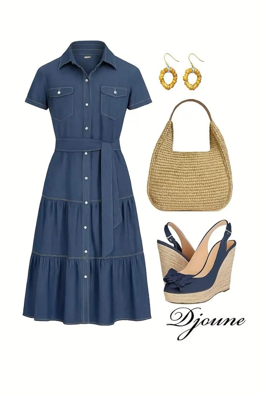 Vestido jeans  - Foto 5