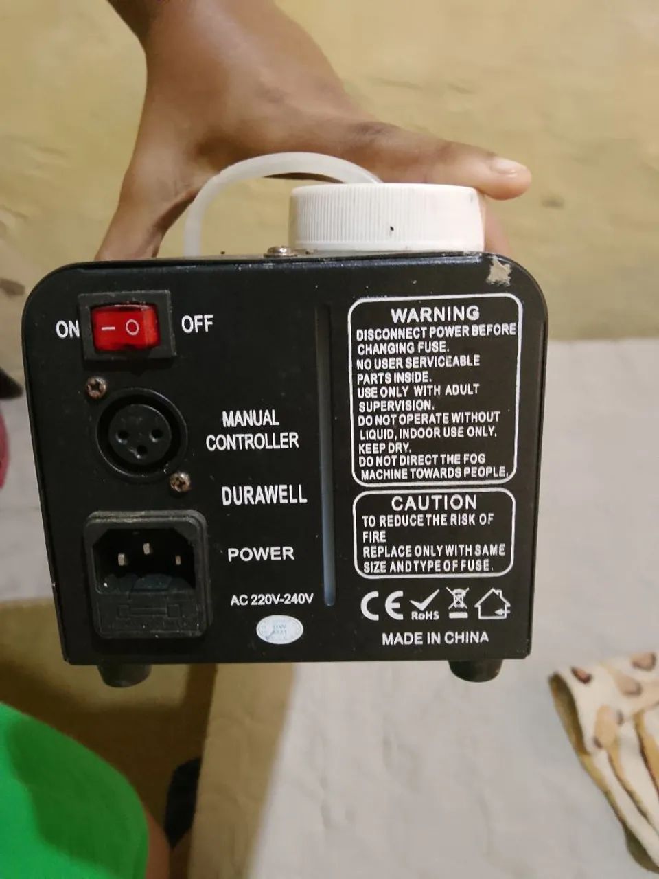 Máquina de fumaça 220