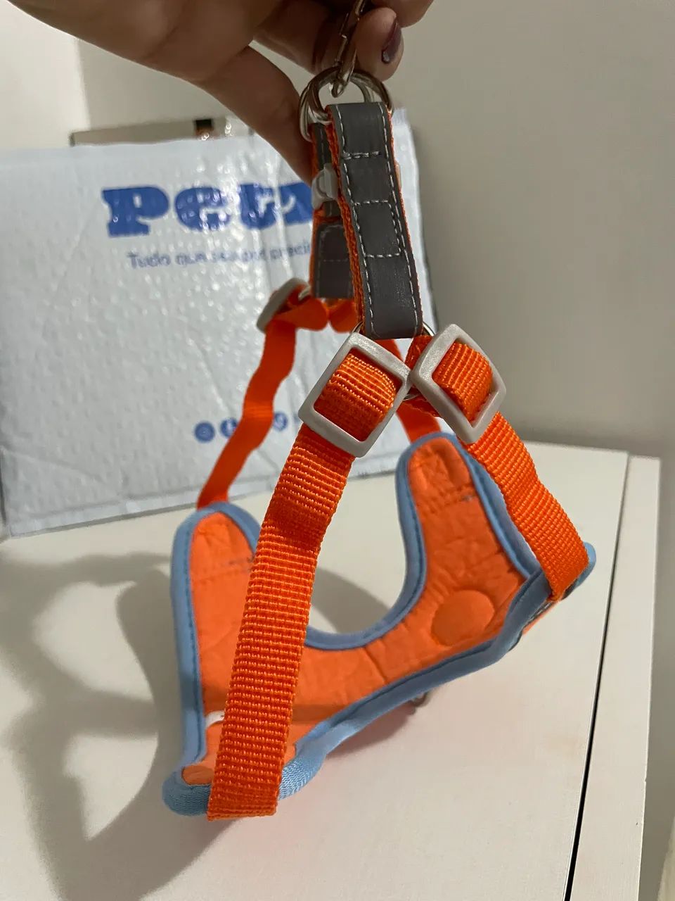 Conjunto guia e coleira cães porte mini - Foto 5