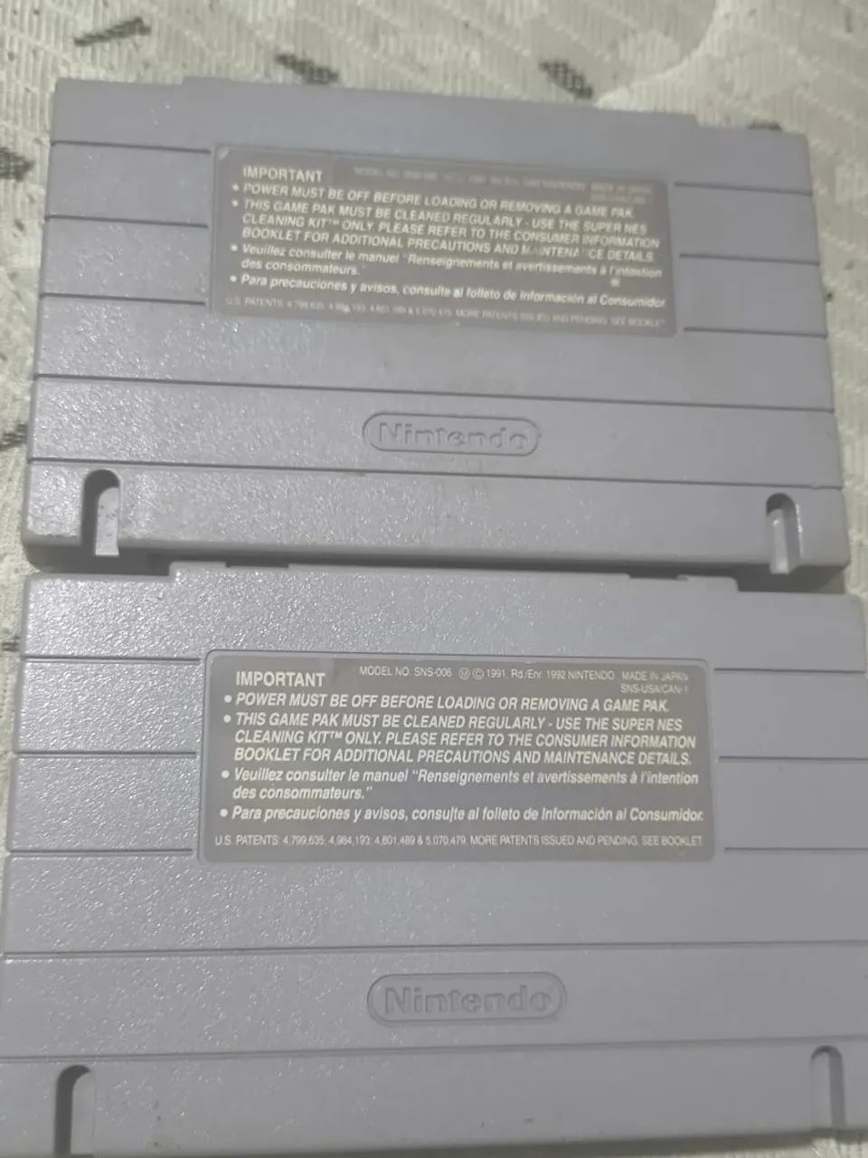 Super bomberman 1 e 2 original super Nintendo  - Foto 2