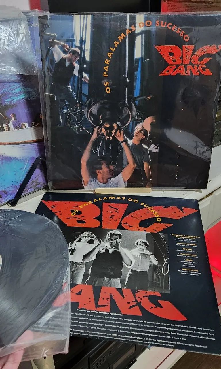 Disco vinil OS PARALAMAS DO SUCESSO "BIG BANG" lp