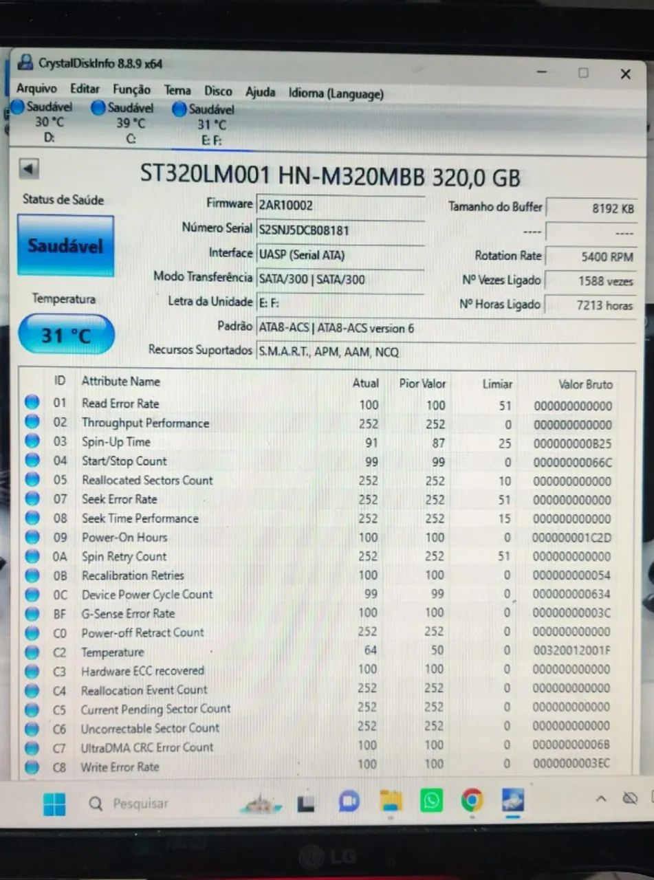 Hd 320Gb Samsung ST320LM001 - Foto 4