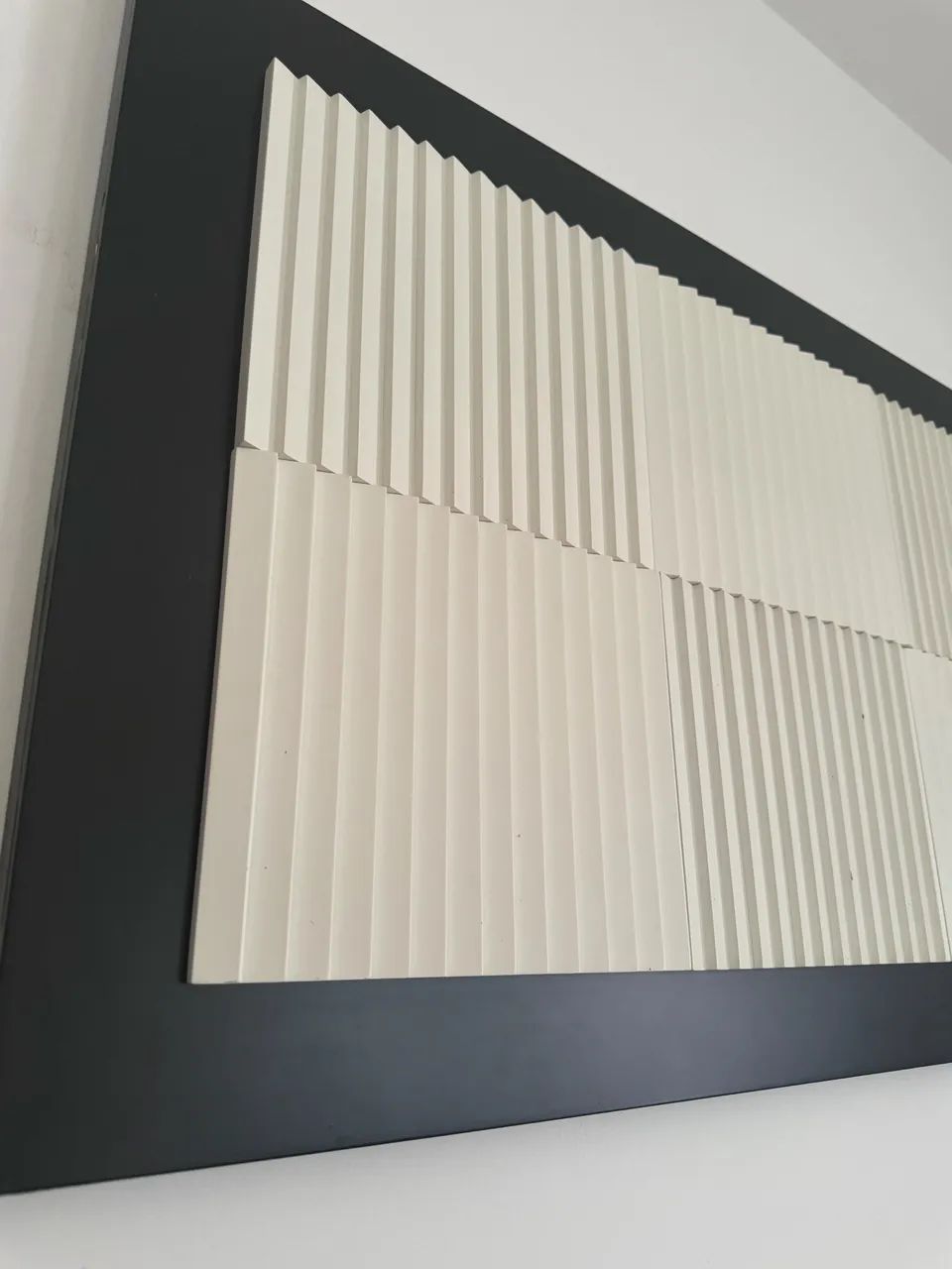 Quadro moderno preto e branco - Foto 3