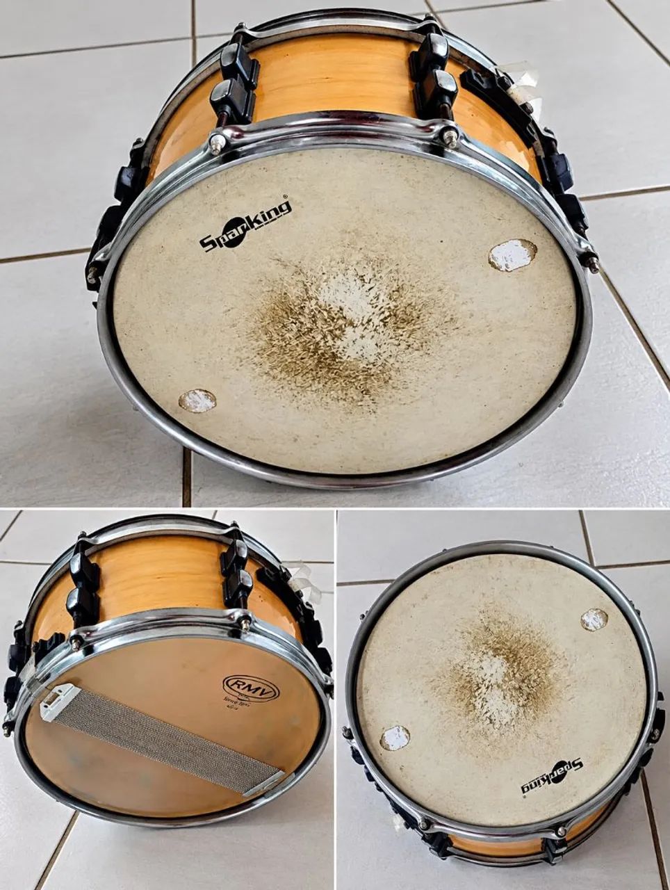 Vendo caixa de bateria RMV 13 polegadas 8 afinações 
