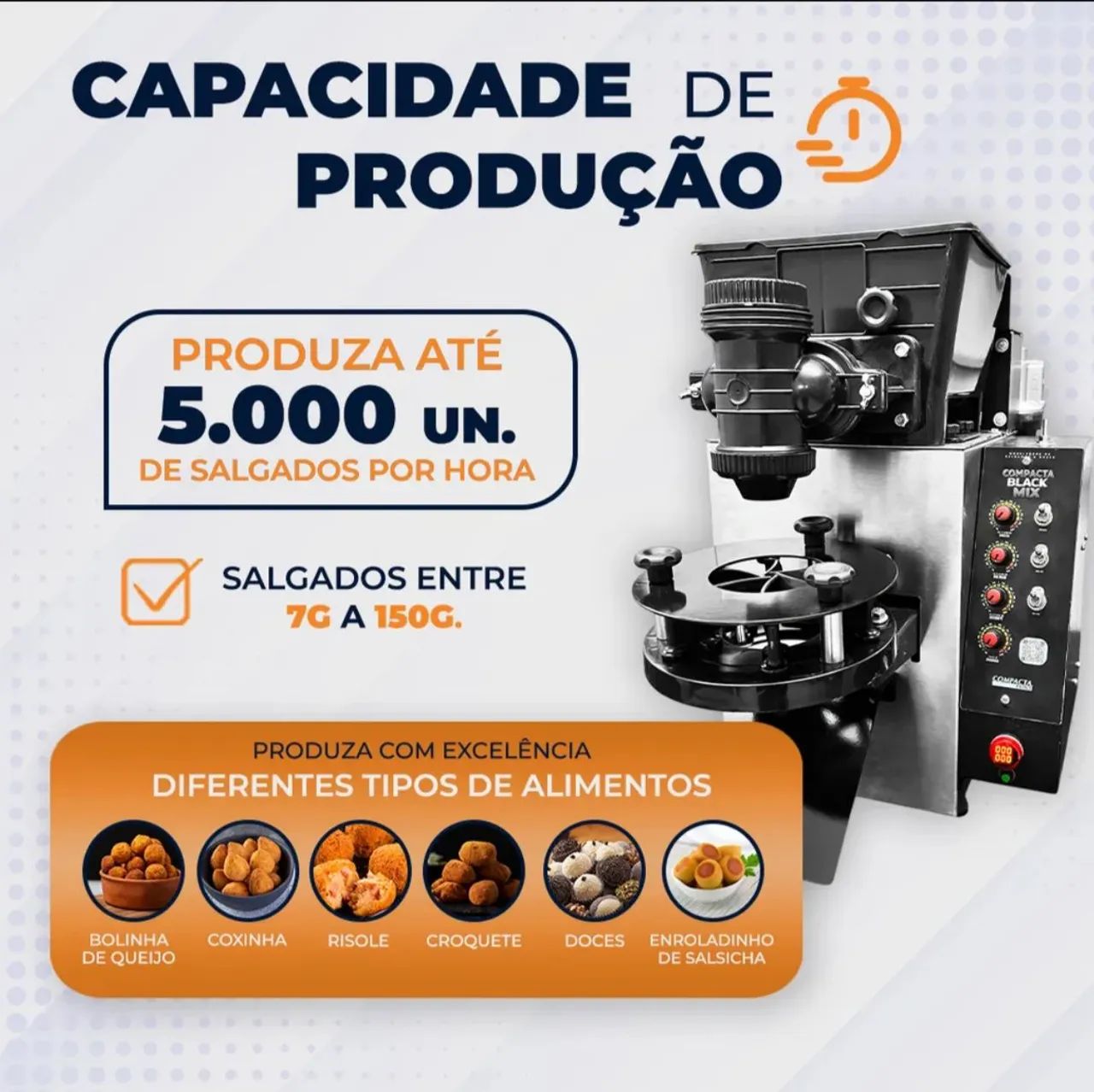 Máquina de Salgados nunca Usada  - Foto 2