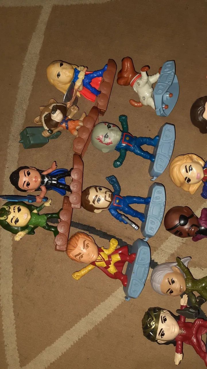 Coleção miniaturas McDonald's Marvel - Hobbies e coleções