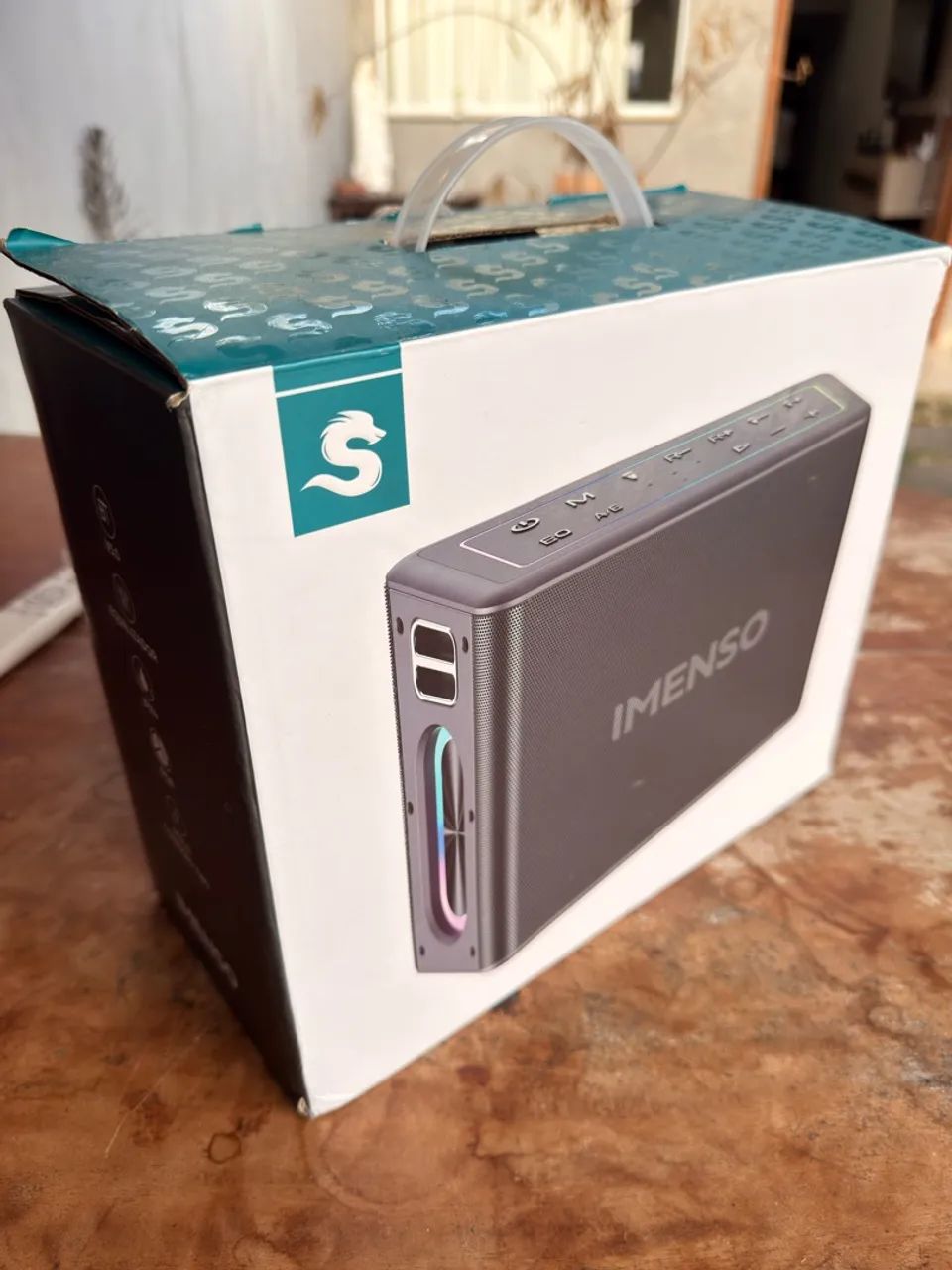 Caixa top! Imenso x32 com 2 microfones sem fio - Foto 2