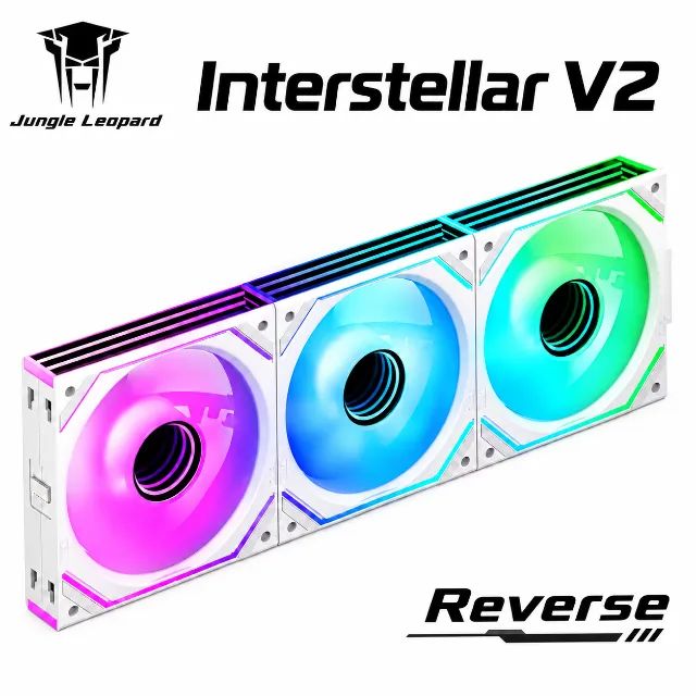 Kit Unifan Interstellar V2 (Jungle Leopard) - Branco REVERSE