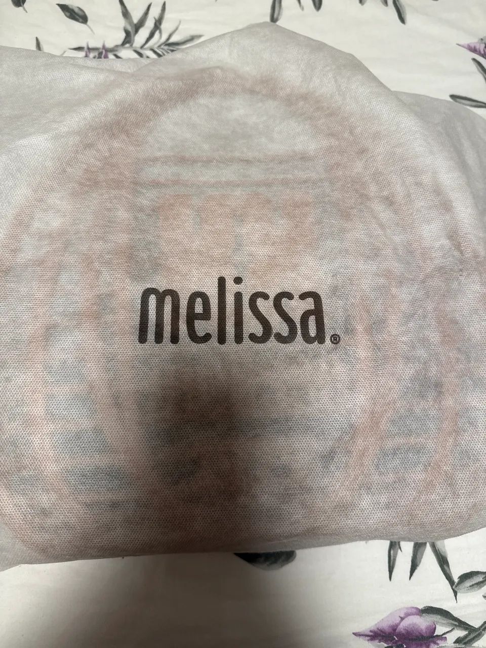 Conjunto Melissa de Bolsa e Chinelo n. 35 - Novo - Foto 5