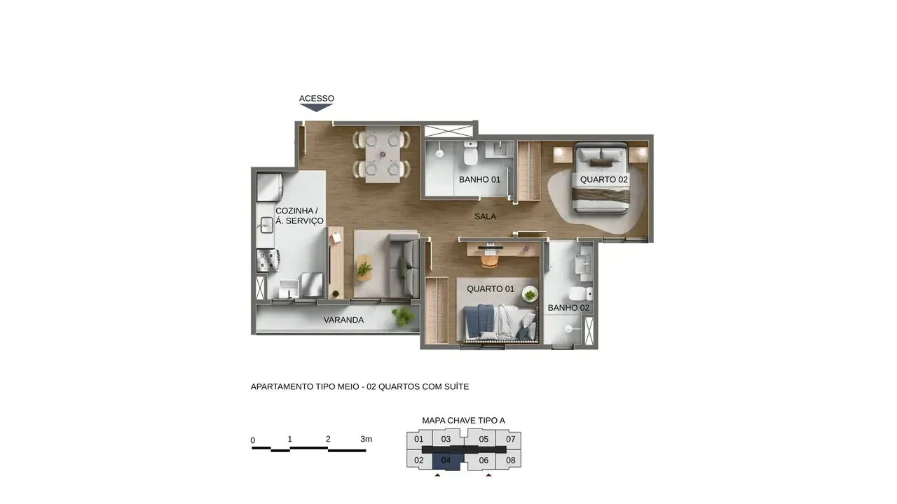 PLANTA 48m²