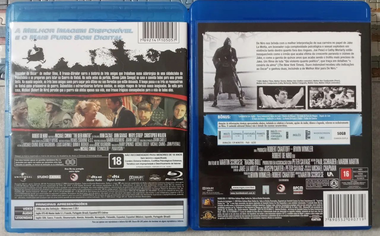 Blue Ray - Filmes Robert DeNiro - Foto 3