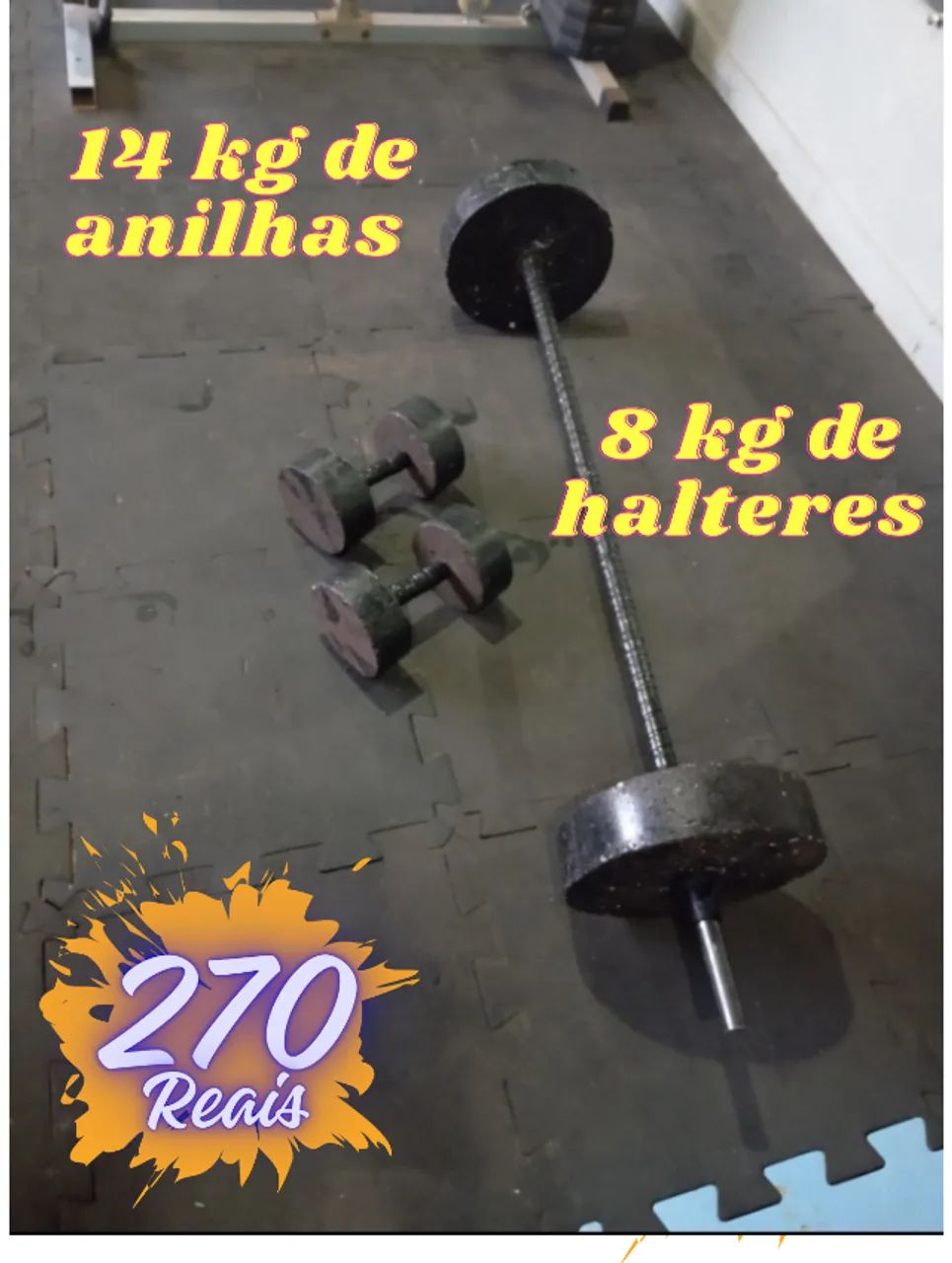 Kit treino 