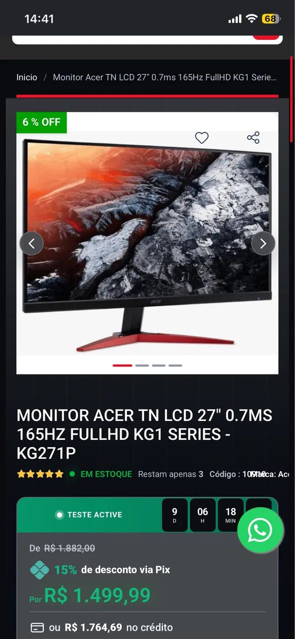 Vende-se monitor - Foto 4