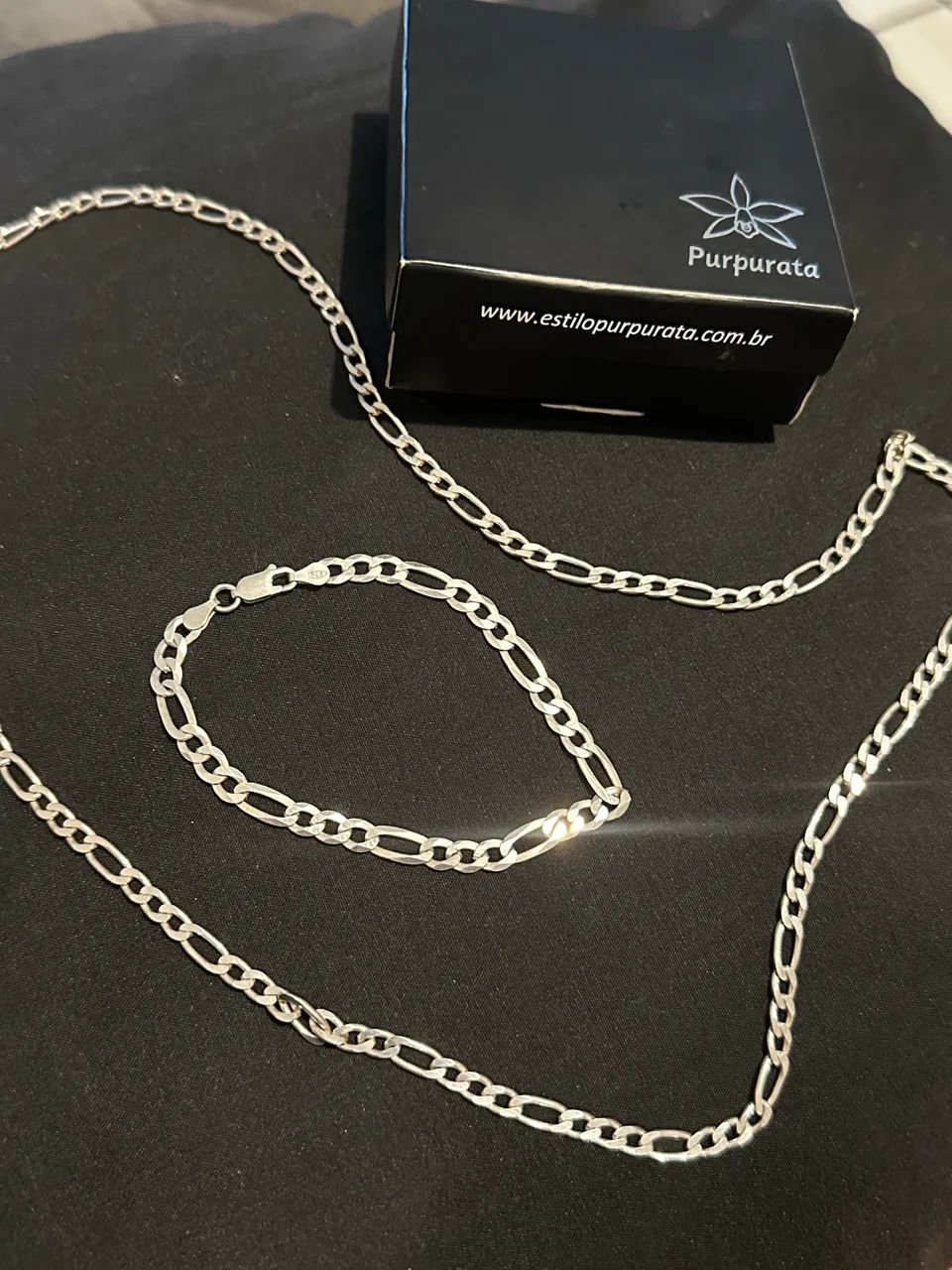 Conjunto de Prata masculino  - Foto 2