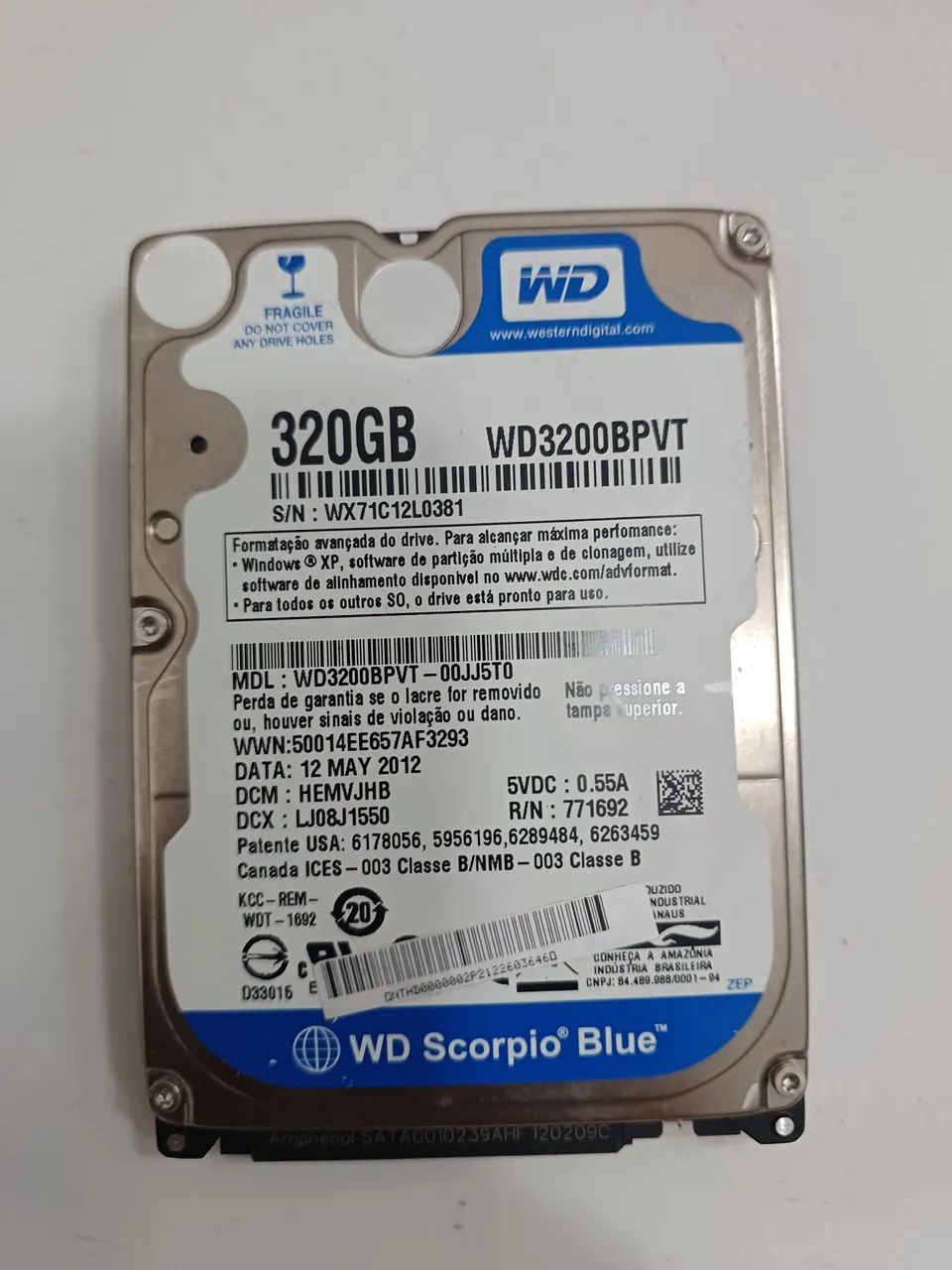 Hd wd 320GB notebook  - Foto 4