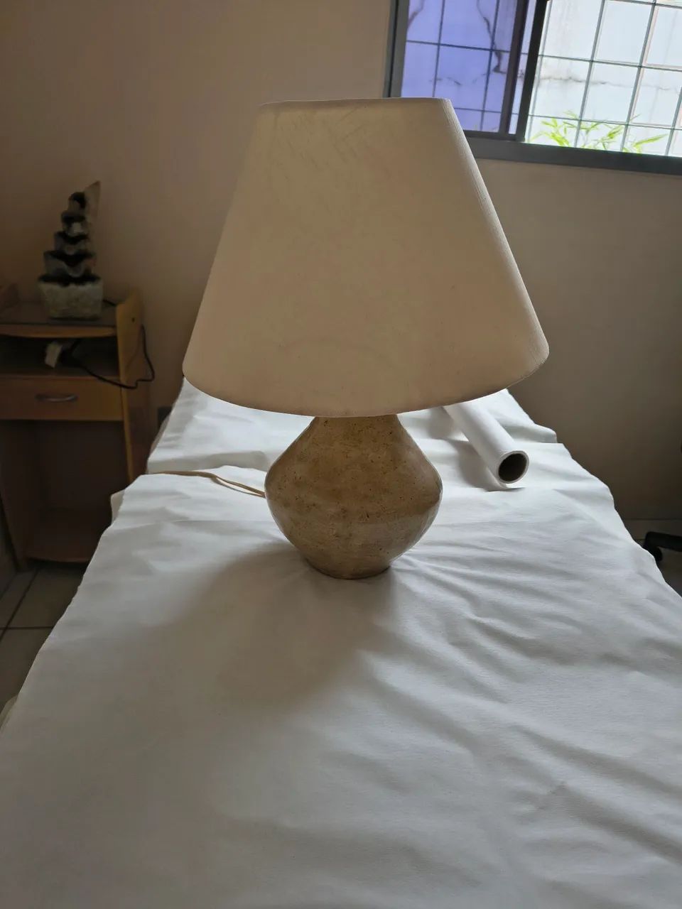 Abajur artesanal de mesa - Foto 3