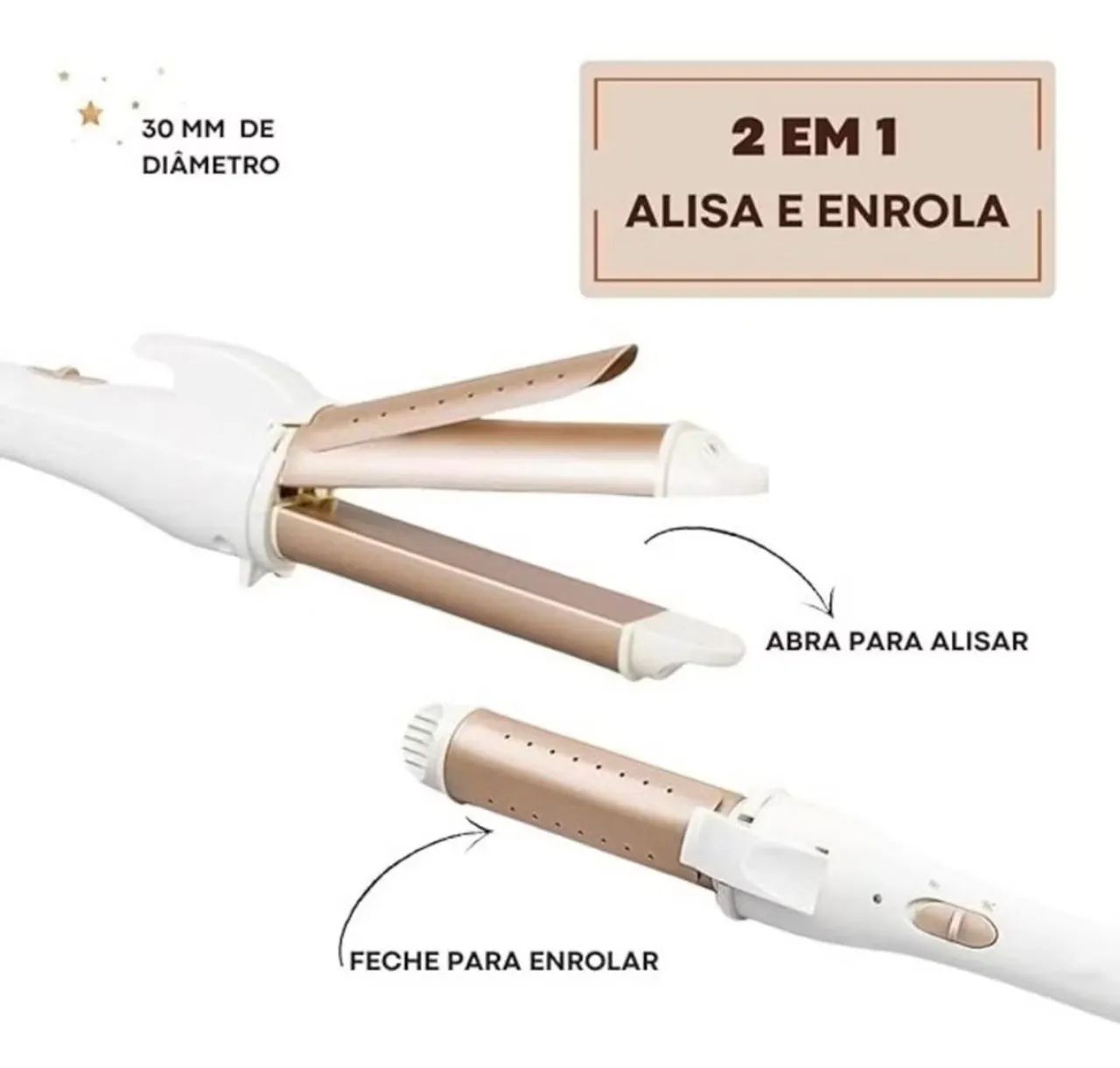 Babyliss e alisadora 2 em 1 - Foto 3