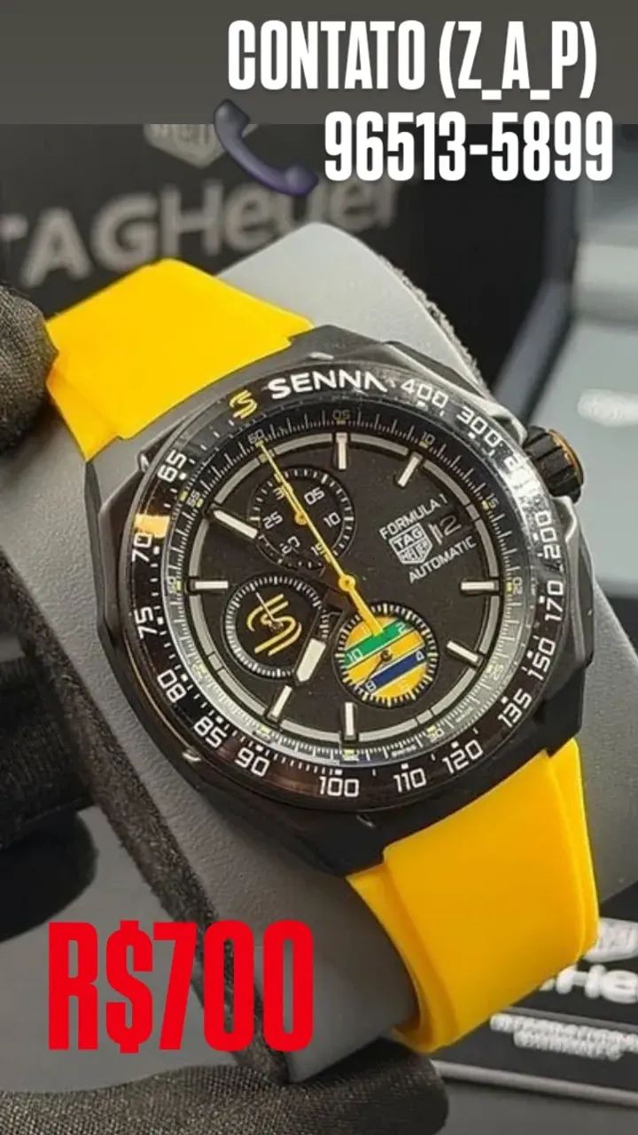 Relógio TAG HEUER FORMULA 1 SENNA AUTOMÁTICO  - Foto 2
