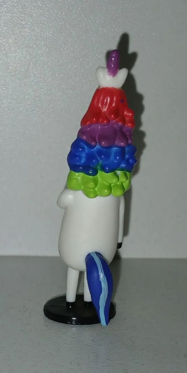 BONECO MINIATURA DIVERTIDA MENTE ORIGINAL DISNEY UNICORNIO - Foto 2