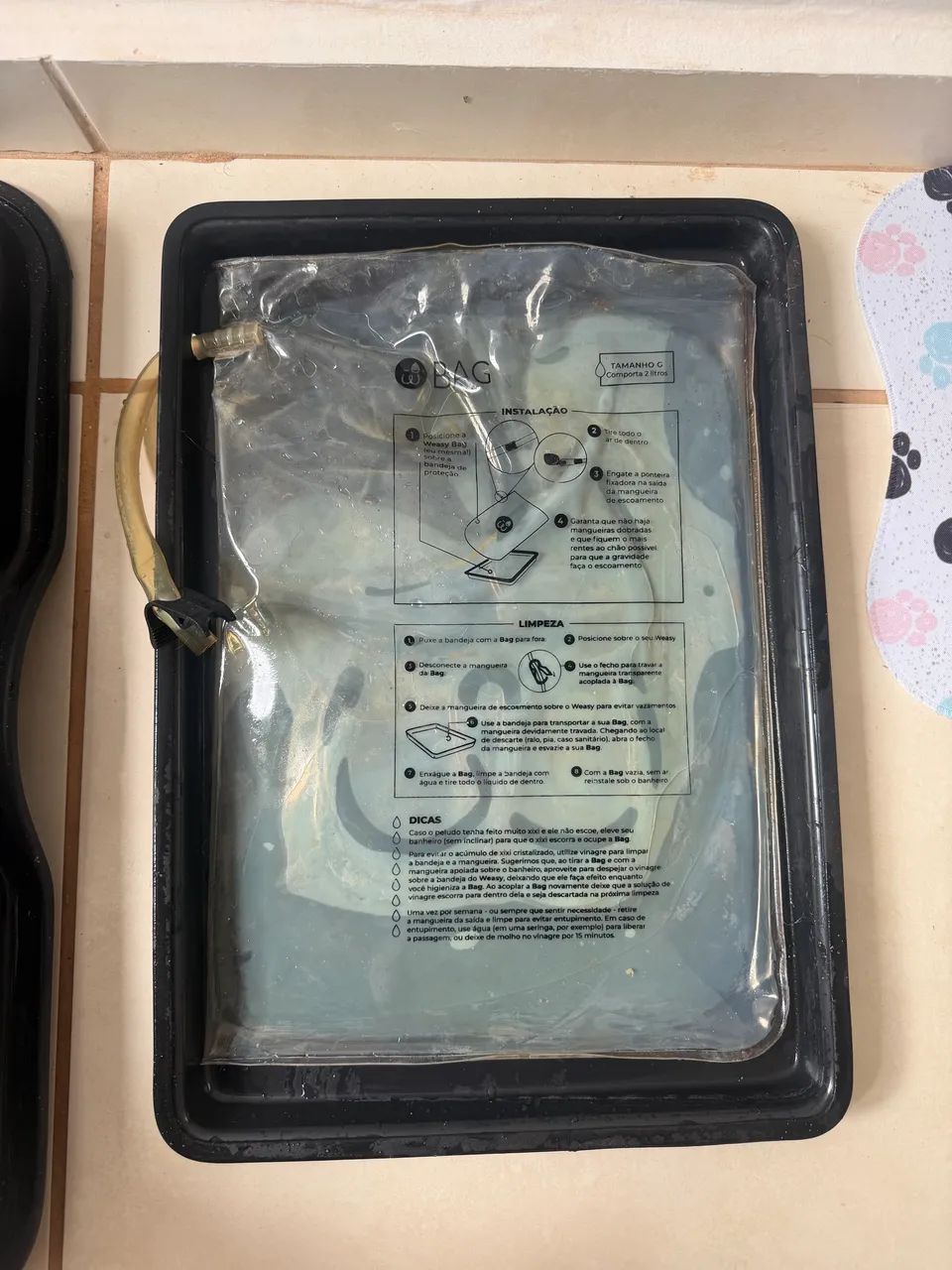  Weasy Banheiro Inteligente para Cachorros - Tamanho P com WeasyBag - Foto 6
