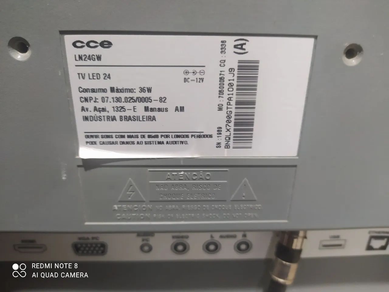 Tv e monitor CCE 24" - Foto 2