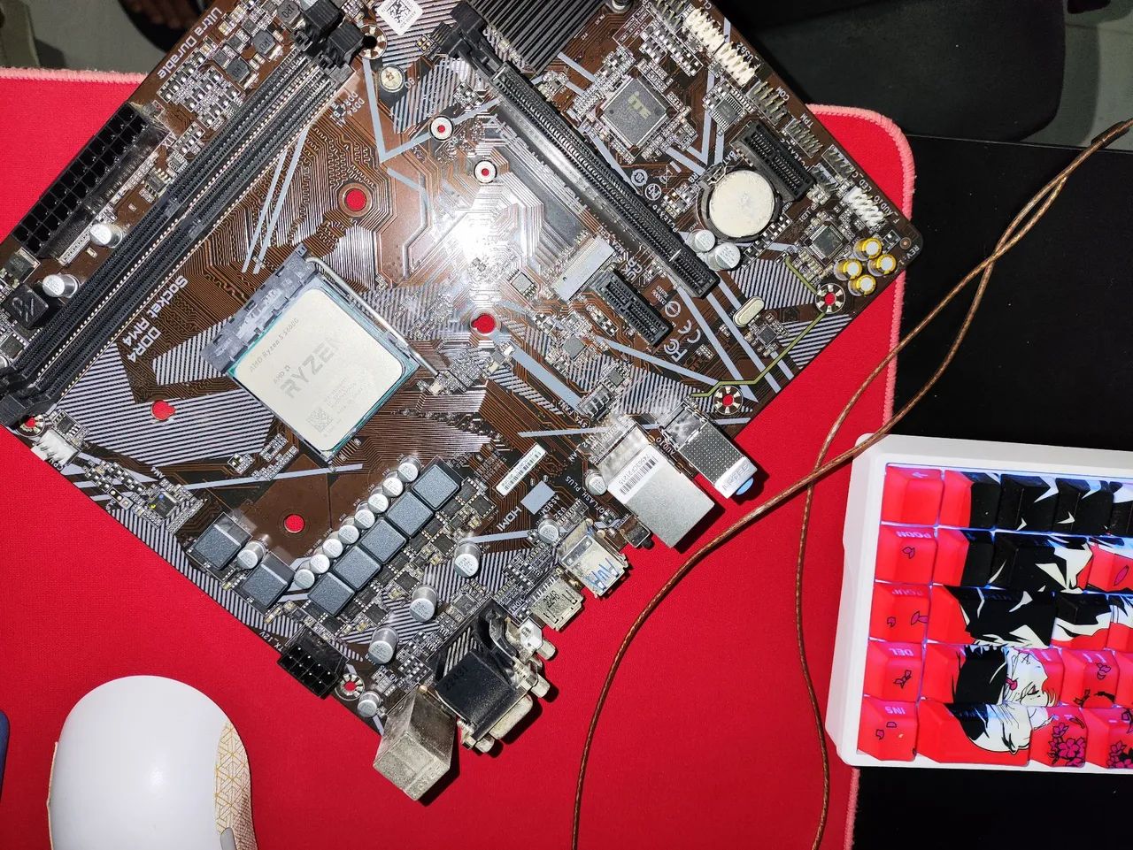Kit Ryzen 5 5600g + A520M Gigabyte - Foto 5