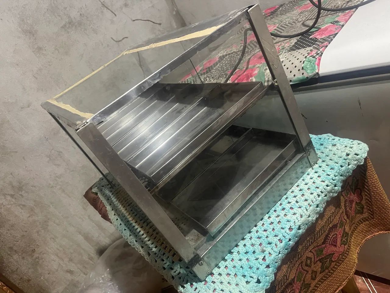 Vitrine de vidro 